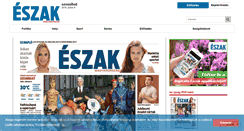 Desktop Screenshot of eszak.hu